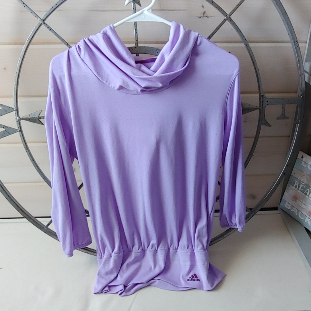 Adidas Climalite Cowl Neck Hoodie
